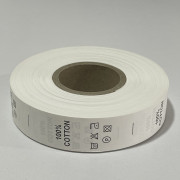 Этикетка состава 25мм (процентовака) cotton 100% (100 метров)