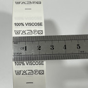 Этикетка состава 25мм (процентовка) Viscose 100% (100 метров)