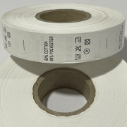 Этикетка состава 25мм (процентовака) cotton 50% polyester 50% (100 метров) Этикетка состава 25мм (процентовака) cotton 50% polyester 50% (100 метров)
