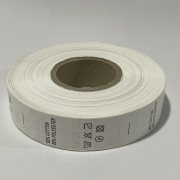 Этикетка состава 25мм (процентовака) cotton 50% polyester 50% (100 метров) Этикетка состава 25мм (процентовака) cotton 50% polyester 50% (100 метров)