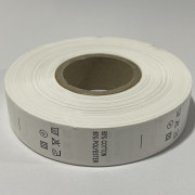 Этикетка состава 25мм (процентовака) cotton 50% polyester 50% (100 метров)