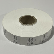 Этикетка состава 25мм (процентовака) cotton 80% polyester 20% (100 метров)