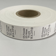 Этикетка состава 25мм (процентовка) Polyester 63% Viscose 32% Lycra 5% (100 метров) Этикетка состава 25мм (процентовка) Polyester 63% Viscose 32% Lycra 5% (100 метров)