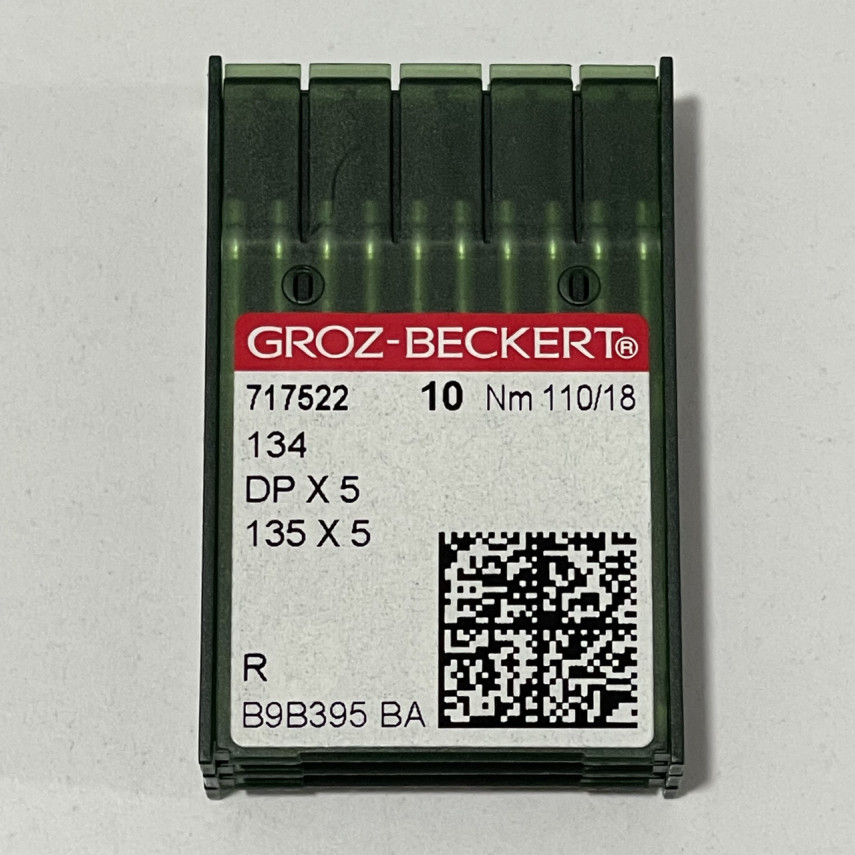 Иглы Groz-Beckert с толстой колбой DPx5 №110