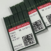 Иглы Groz-Beckert с тонкой колбой DBx1 №80 Иглы Groz-Beckert с тонкой колбой DBx1 №80
