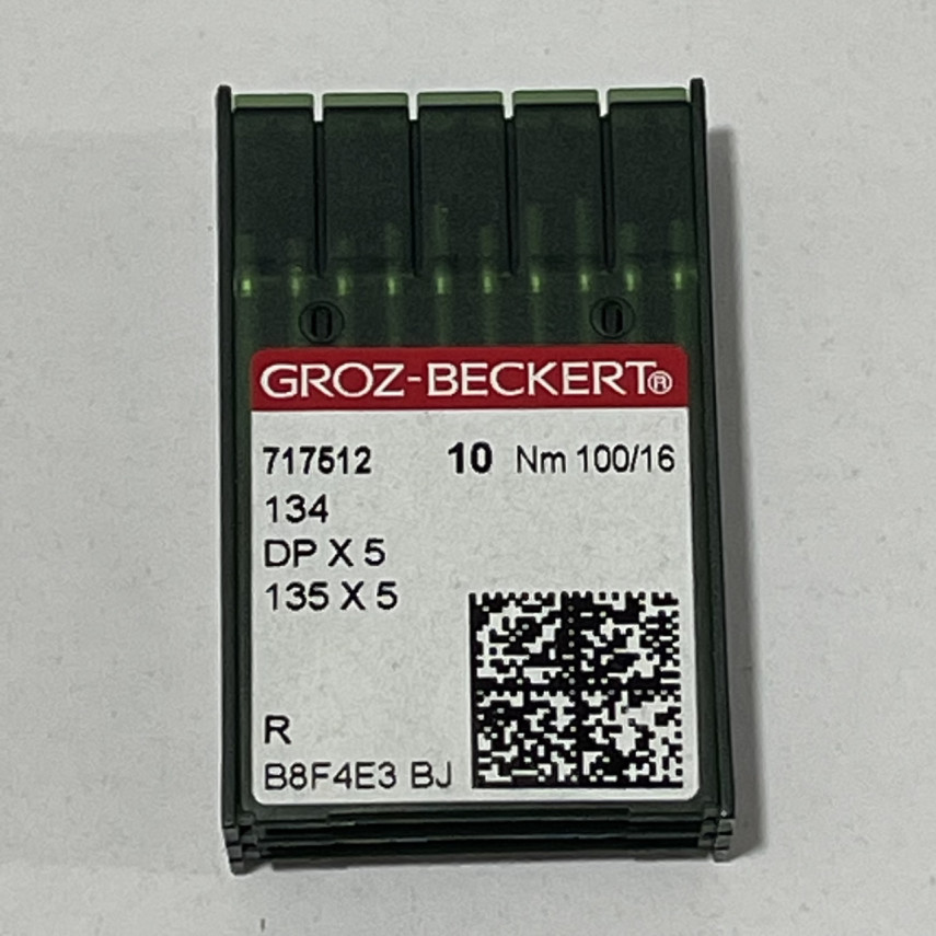 Иглы Groz-Beckert с толстой колбой DPx5 №100