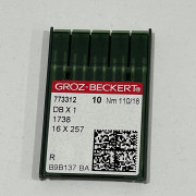 Иглы Groz-Beckert с тонкой колбой DBx1 №110