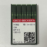 Иглы Groz-Beckert с толстой колбой DPx5 №90