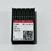 Иглы Groz-Beckert с толстой колбой DPx5 №80 R