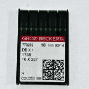 Иглы Groz-Beckert с тонкой колбой DBx1 №90 R Иглы Groz-Beckert с тонкой колбой DBx1 №90 R