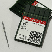 Иглы Groz-Beckert с тонкой колбой DBx1 №90