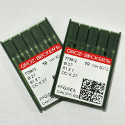 Иглы Groz-Beckert оверлочные B 27 №80 Иглы Groz-Beckert оверлочные B 27 №80