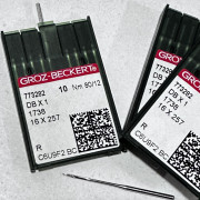 Иглы Groz-Beckert с тонкой колбой DBx1 №80 R