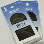 Иглы для ручного шитья с золотым ушком DIY Иглы для ручного шитья с золотым ушком DIY
