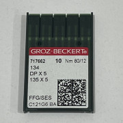 Иглы Groz-Beckert с толстой колбой DPx5 №80