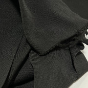 Довяз трикотажный (под заказ) чёрный Довяз трикотажный (под заказ) чёрный