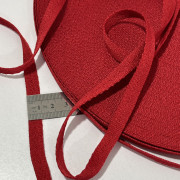Тасьма стрічка киперная 10мм червоний (50 м)