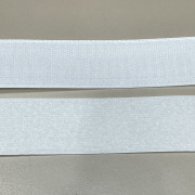 Липучка 2 см белая (25 метров)