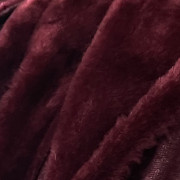 Мех искусственный для игрушек вишневый