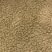 Мех искусственный барашек для шуб светло-коричневый