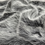 Мех искусственный чернобурка белые кончики Китай Мех искусственный чернобурка белые кончики Китай