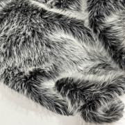 Мех искусственный чернобурка белые кончики Китай Мех искусственный чернобурка белые кончики Китай