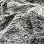 Мех искусственный чернобурка белые кончики Китай Мех искусственный чернобурка белые кончики Китай