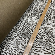 Мех искусственный мутон жаккард Рысь белая Мех искусственный мутон жаккард Рысь белая