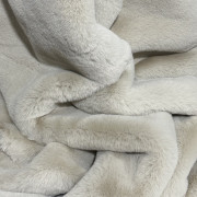 Мех искусственный Кролик длинноворсовый светло-бежевый (Китай) Мех искусственный Кролик длинноворсовый светло-бежевый (Китай)