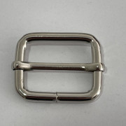 Перетяжка передвижка металл 2,5 см (25x22x3.9) никель (50 штук)