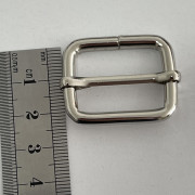 Перетяжка передвижка металл 2,5 см (25x22x3.9) никель (50 штук)