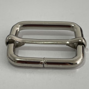 Перетяжка передвижка металл 2,5 см (25x22x3.9) никель (50 штук)